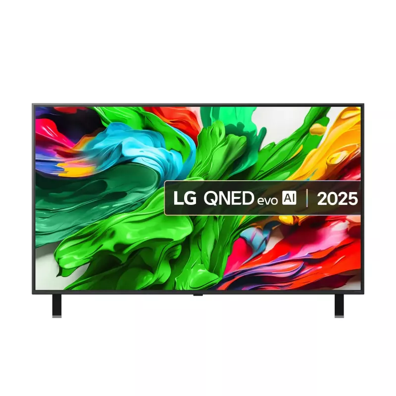 TV LG 55QNED85A3C 55 collu 4K QNED evo Smart TV, WebOS, Motion Pro, Wi‑Fi, Ethernet, DVB-T/T2, Melns