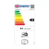TV LG 55QNED85A3C 55 collu 4K QNED evo Smart TV, WebOS, Motion Pro, Wi‑Fi, Ethernet, DVB-T/T2, Melns