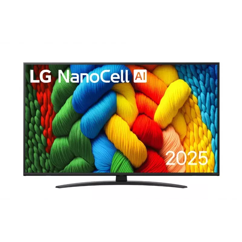 LG NanoCell AI 50NANO81A3A televizors 127 cm (50 collas) 4K Ultra HD Smart TV Wi-Fi Melns