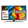 LG NanoCell AI 43NANO81A3A televizors 109,2 cm (43 collas) 4K Ultra HD Smart TV Wi-Fi Melns
