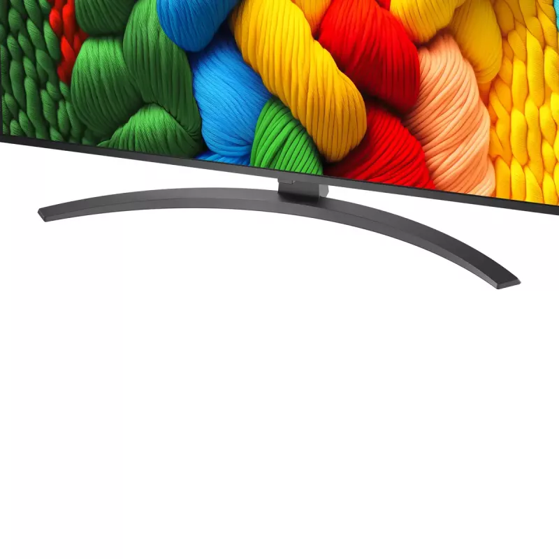 LG NanoCell AI 43NANO81A3A televizors 109,2 cm (43 collas) 4K Ultra HD Smart TV Wi-Fi Melns