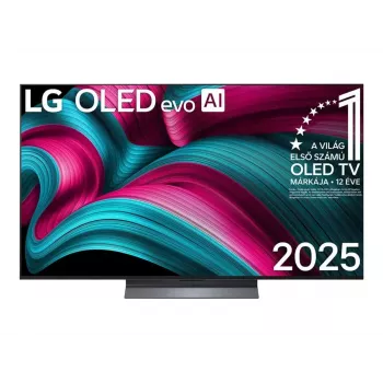 LG OLED evo AI OLED55C51LA televizors 139,7 cm (55 collas) 4K Ultra HD Smart TV Wi-Fi melns