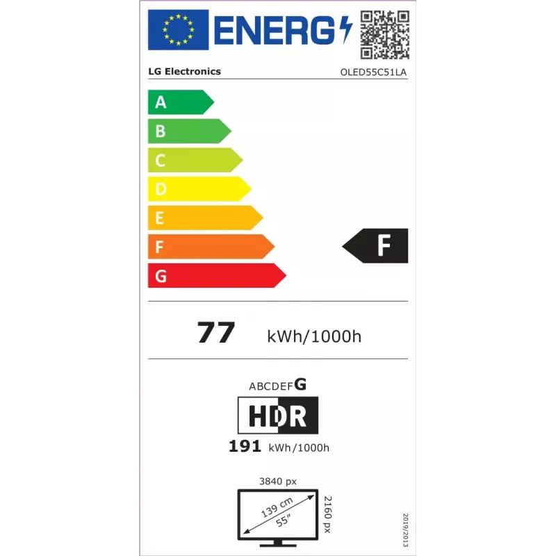 LG OLED evo AI OLED55C51LA televizors 139,7 cm (55 collas) 4K Ultra HD Smart TV Wi-Fi melns