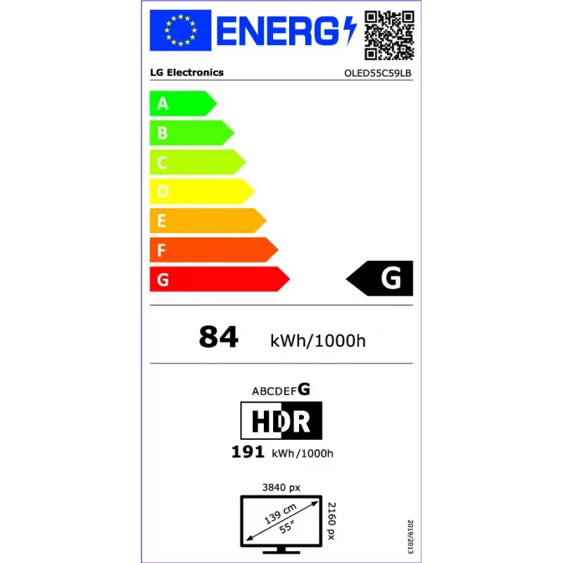 LG OLED evo AI OLED55C51LA televizors 139,7 cm (55 collas) 4K Ultra HD Smart TV Wi-Fi melns