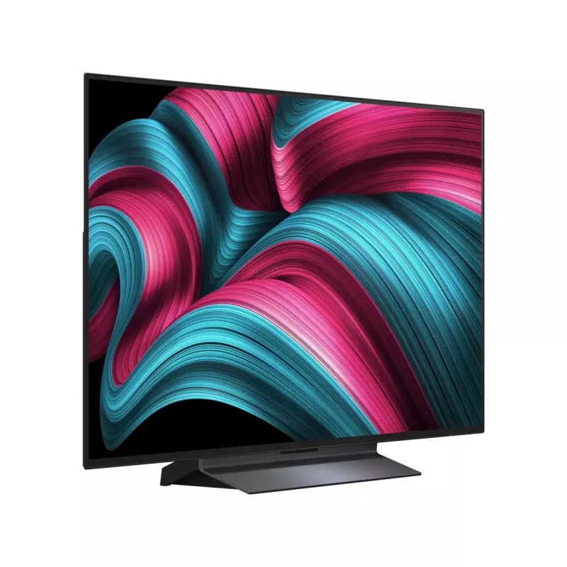 LG OLED evo AI OLED48C51LA TV 121.9 cm (48 collas) 4K Ultra HD viedais televizors Wi-Fi Melns