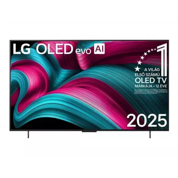 LG OLED evo AI OLED42C51LA TV 106,7 cm (42 collu) 4K Ultra HD viedais televizors Wi-Fi melns