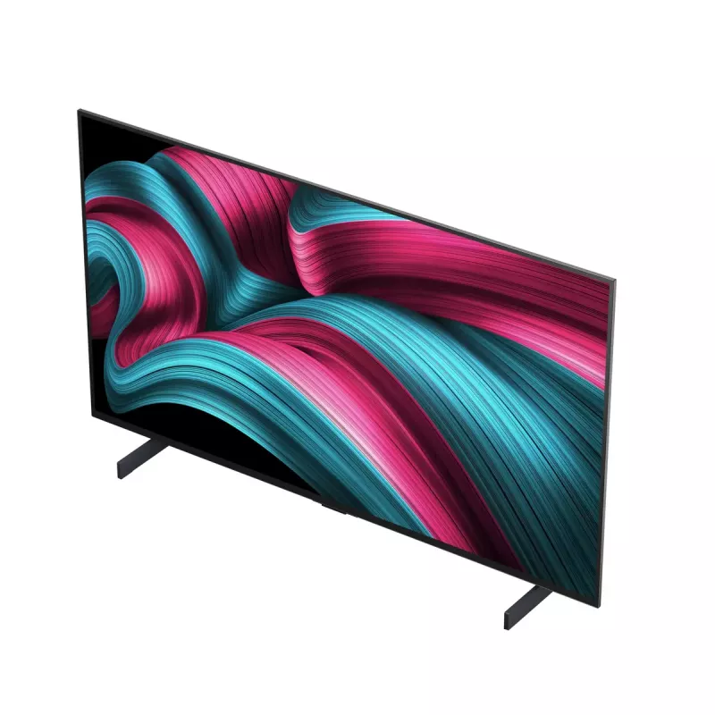 LG OLED evo AI OLED42C51LA TV 106,7 cm (42 collu) 4K Ultra HD viedais televizors Wi-Fi melns