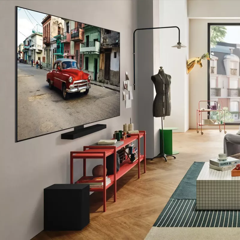 LG OLED evo AI OLED42C51LA TV 106,7 cm (42 collu) 4K Ultra HD viedais televizors Wi-Fi melns