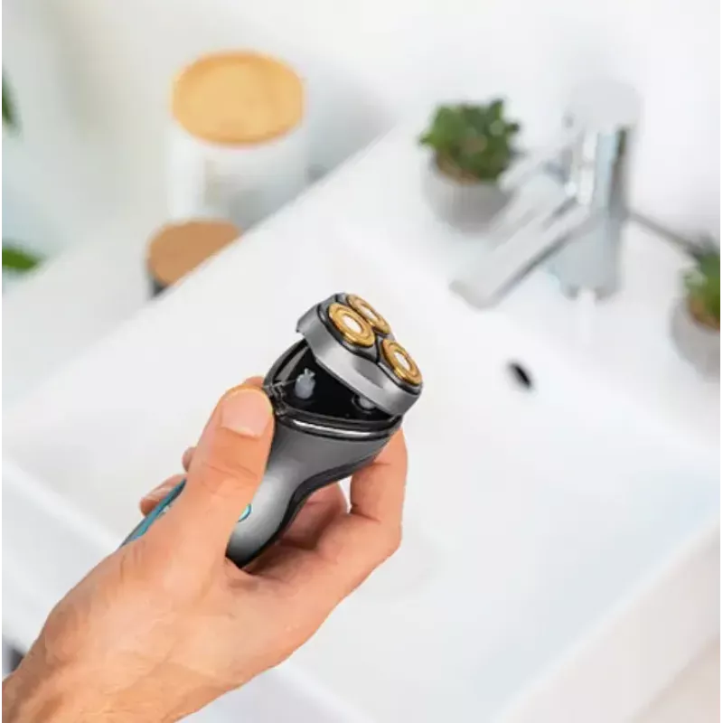 Cecotec 04199 Vīriešu skuveklis Rotācijas skuveklis Trimeris Titāna 3D galviņa