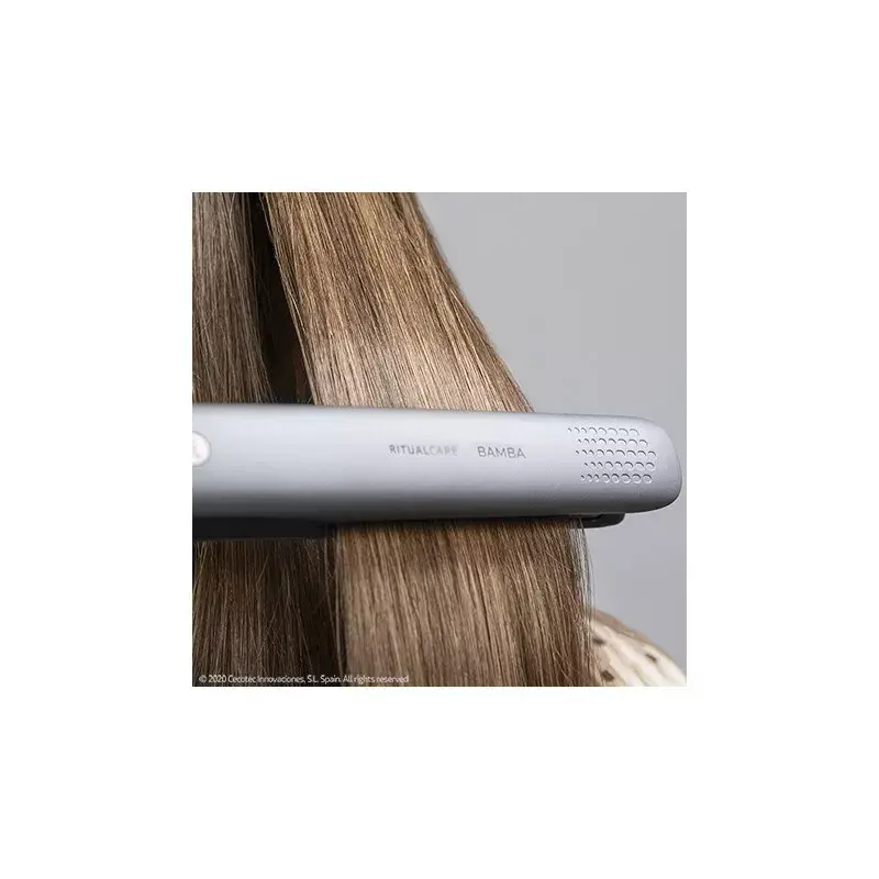 Matu taisnošais gludeklis Cecotec RitualCare 890 Titanium 42 W silti pelēks