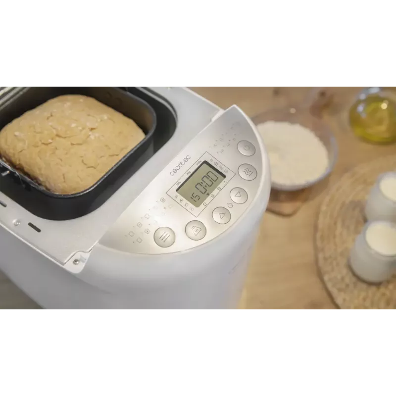 Maizes cepējs CECOTEC Bread&Co 1000 Delicious — 550 W, maks. 1 kg, balts