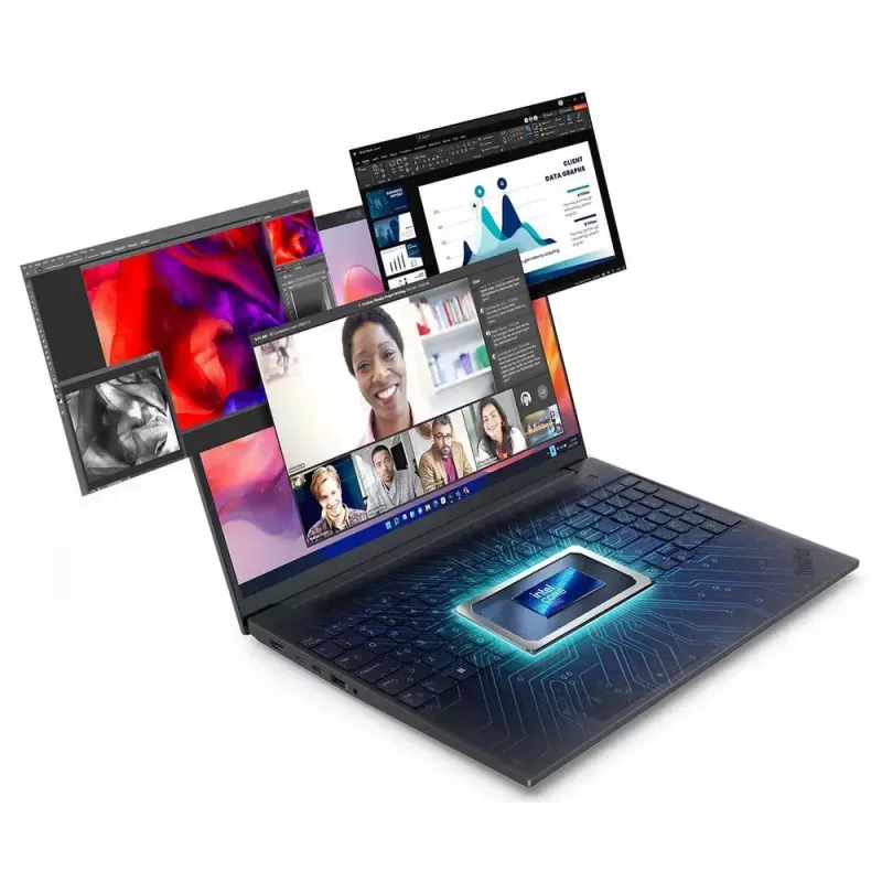 Lenovo ThinkPad E16 Gen 3 21SR006JMX portatīvais dators, 16 collu WUXGA, Ultra 5 225U, 16 GB RAM, 512 GB, Windows 11 Pro