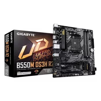 Mātesplate GIGABYTE B550M DS3H R2, B550, Socket AM4, Micro ATX