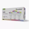 Viedā spuldze Nanoleaf N7502B02-3GU10 RGBCW Wi‑Fi 3 gab. iepakojums GU10