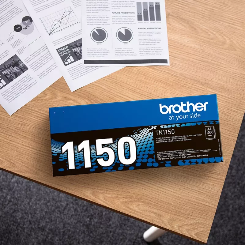 Brother TN-1150 tonera kasetne 1 gab. Oriģināls Melns