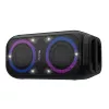 Pārnēsājams ballīšu skaļrunis HISENSE Party Rocker 160 — 160 W RMS, 2.0 kanāli, IPX4, melns, 6,3 kg