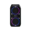 Pārnēsājams ballīšu skaļrunis HISENSE Party Rocker 160 — 160 W RMS, 2.0 kanāli, IPX4, melns, 6,3 kg