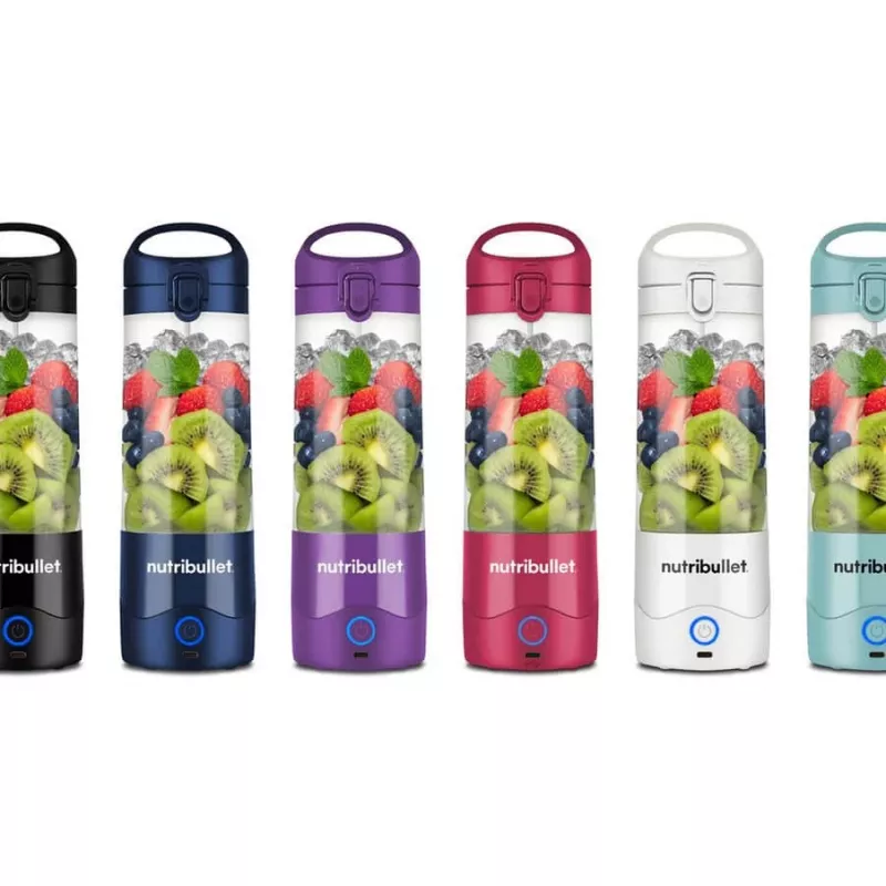 NutriBullet NBP003MA 0,475 L pārnēsājamais blenderis fuksīna, violeta krāsa
