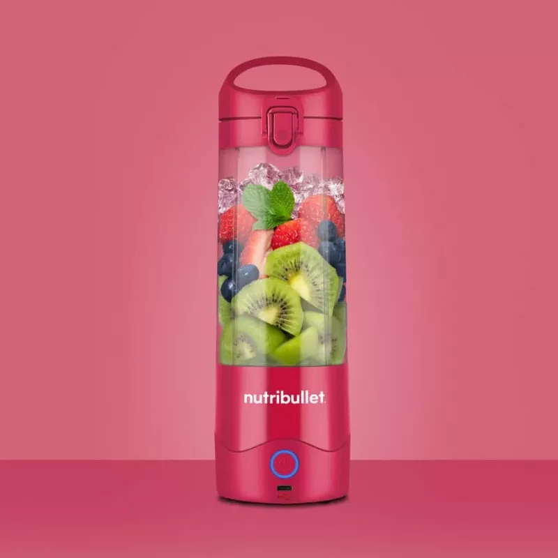 NutriBullet NBP003MA 0,475 L pārnēsājamais blenderis fuksīna, violeta krāsa