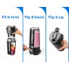 NutriBullet Flip 0,59 L portatīvais blenderis 11 W melns