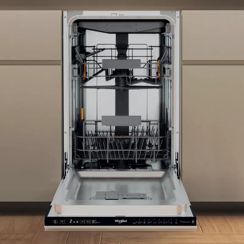 Iebūvējamā trauku mazgājamā mašīna Whirlpool WH6IC11BS7LA0, 11 komplekti, 41 dB
