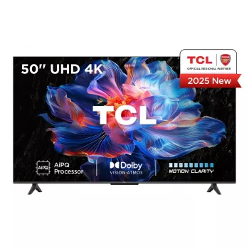 TV TCL 50 collas V6C 4K Ultra HD (3840x2160), DLED, Google TV, Direct-LED, HDR10+, 3×HDMI 2.1, Bluetooth 5.4, Wi‑Fi 5