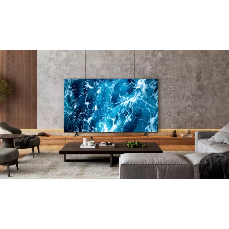 TCL T69C 43T69C televizors 109,2 cm (43 collas) 4K Ultra HD Smart TV Wi-Fi Melns 350 cd/m²