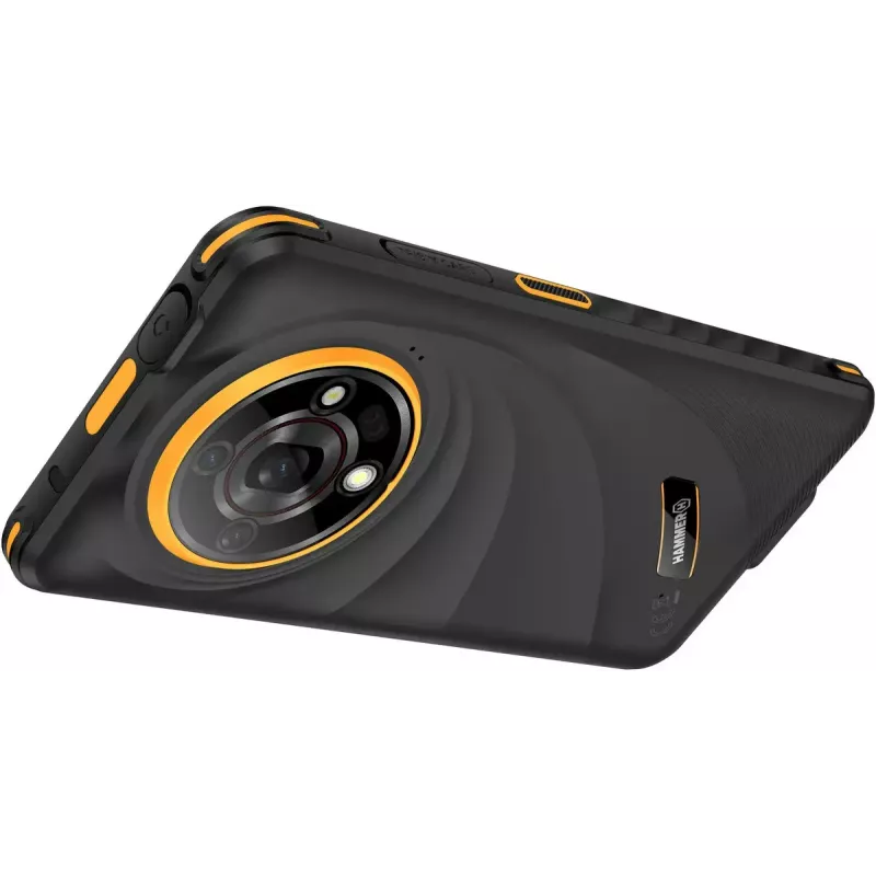 Viedtālrunis Hammer Iron 6 — 6,56 collu IPS TFT, 128 GB, 6 GB RAM, Android 14, 4G, melns