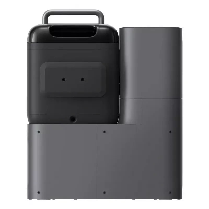 Robotputekļsūcējs un mazgājamā lupata Eufy Omni E28 — 3 L putekļu, 2,5 L ūdens, 5200 mAh akumulators, melns