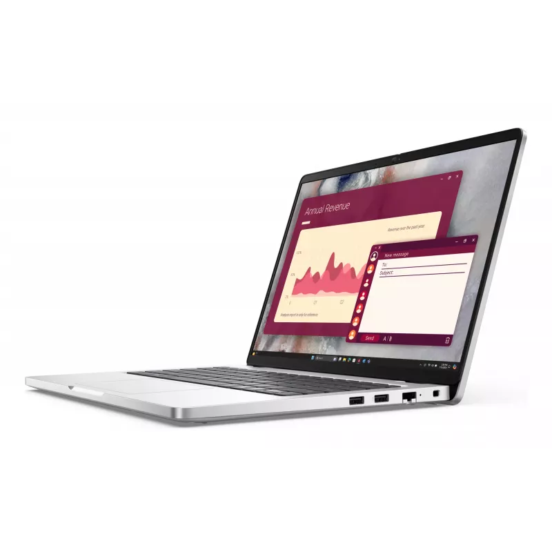 DELL Pro 14 PC14250 Intel Core Ultra 5 235U klēpjdators 35,6 cm (14 collu) Full HD+ 16 GB DDR5-SDRAM 512 GB SSD Wi-Fi 6E (802.11ax) Windows 11 Pro Platīns