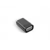 VGA uz HDMI dzimuma pārveidotāja adapteris LANBERG AD-0016-BK, VGA (vīrišķais) uz HDMI (sievišķais), melns