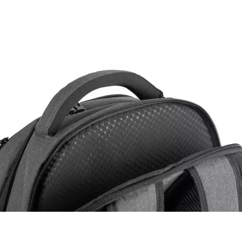 City mugursoma NATEC NTO-2226 — poliesters, 160×325×465 mm, melna/pelēka