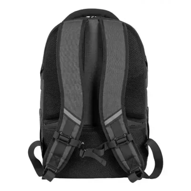 City mugursoma NATEC NTO-2226 — poliesters, 160×325×465 mm, melna/pelēka