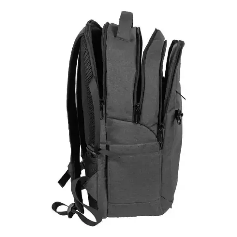City mugursoma NATEC NTO-2226 — poliesters, 160×325×465 mm, melna/pelēka