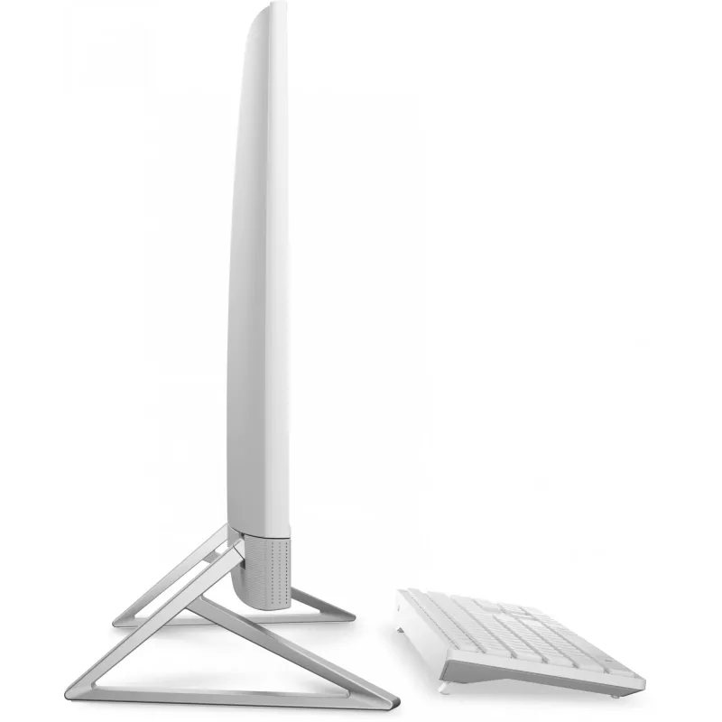 Viss-vienā PC Dell EC24250 23,8 collu Full HD skārienekrāns, Intel Core 7 150U 5.4 GHz, 16 GB DDR5, 1 TB SSD, Windows 11 Pro, balts