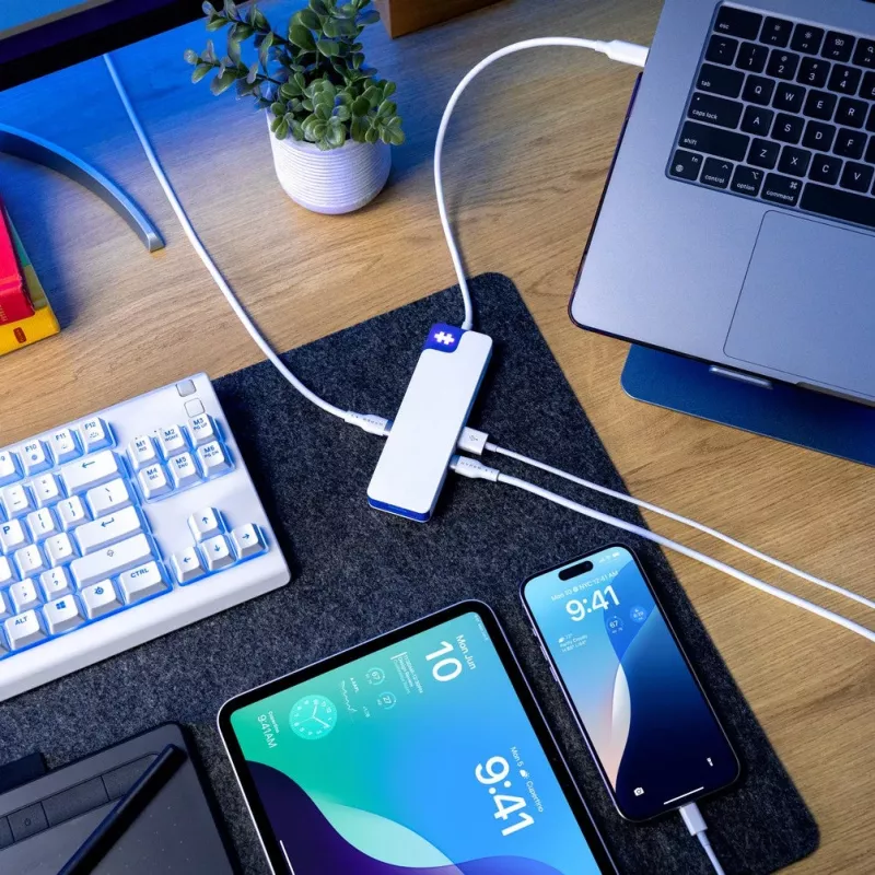 TARGUS Hyperdrive Flex 8 Port USB-C Hub (zils)