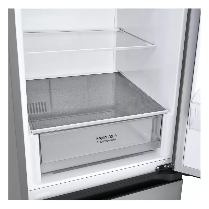 Ledusskapis-saldētājs LG GBV21L0EPY, brīvi stāvošs 344 L (234 L ledusskapis / 110 L saldētava), No Frost, Invertors, Sudrabs