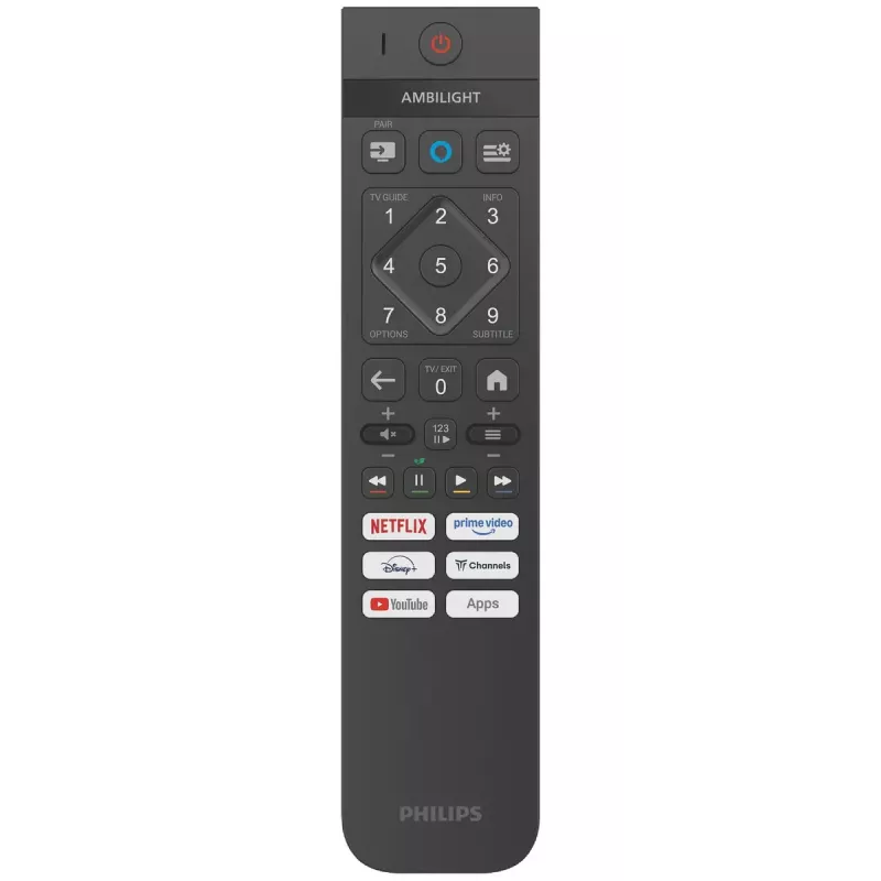 Philips 139.7 cm (55 collas) 4K Ultra HD Smart TV Wi-Fi Melns