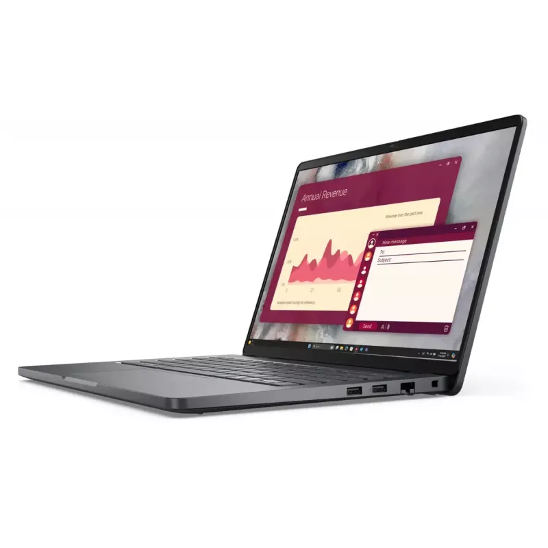 DELL Pro 14 PC14250 Intel Core 5 120U klēpjdators 35,6 cm (14 collu) Full HD+ 16 GB DDR5-SDRAM 512 GB SSD Wi-Fi 6E (802.11ax) Windows 11 Pro Melns