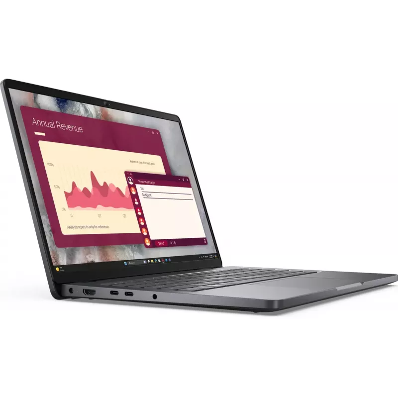 DELL Pro 14 PC14250 Intel Core 5 120U klēpjdators 35,6 cm (14 collu) Full HD+ 16 GB DDR5-SDRAM 512 GB SSD Wi-Fi 6E (802.11ax) Windows 11 Pro Melns
