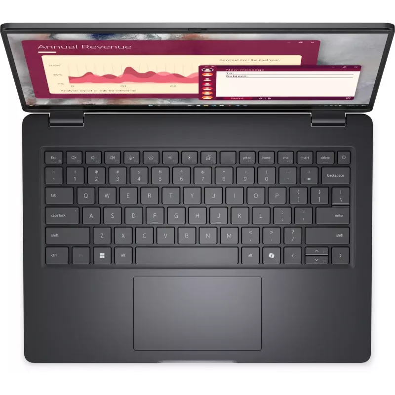 DELL Pro 14 PC14250 Intel Core 5 120U klēpjdators 35,6 cm (14 collu) Full HD+ 16 GB DDR5-SDRAM 512 GB SSD Wi-Fi 6E (802.11ax) Windows 11 Pro Melns