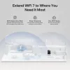Tīkla raidītājs un uztvērējs TP‑LINK BE3600 2882 Mbit/s, divu joslu 2.4/5 GHz, 1× RJ‑45, balts