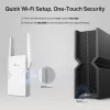 Tīkla raidītājs un uztvērējs TP‑LINK BE3600 2882 Mbit/s, divu joslu 2.4/5 GHz, 1× RJ‑45, balts