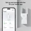Tīkla raidītājs un uztvērējs TP‑LINK BE3600 2882 Mbit/s, divu joslu 2.4/5 GHz, 1× RJ‑45, balts