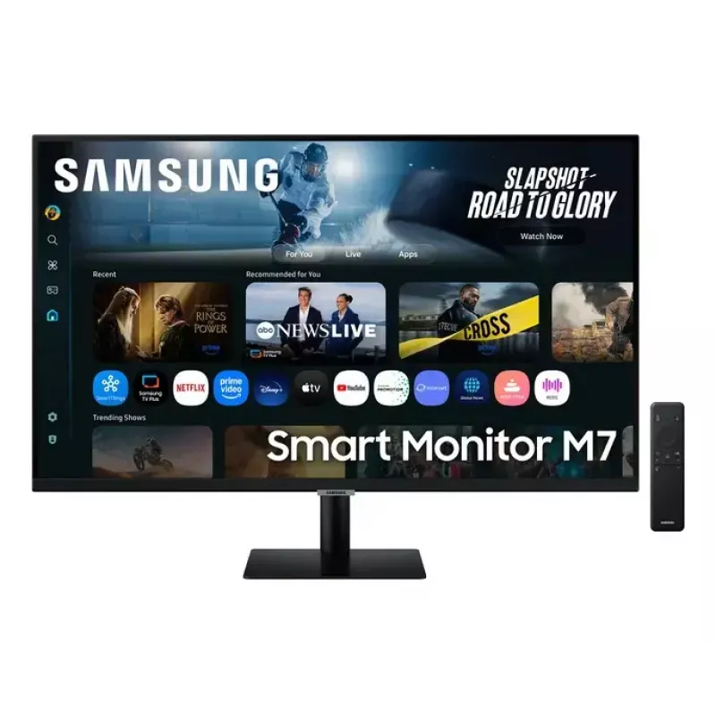 Samsung M7 M70F datora monitors 81,3 cm (32 colli) 3840 x 2160 pikseļi 4K Ultra HD LCD Melns