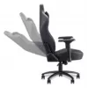 Spēļu krēsls Acer PGC371 Universāls spēļu krēsls Melns, Zils — universāla platforma, melns/zils