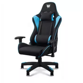 Universāls spēļu krēsls Acer PGC331 Melns/Blue, maks. slodze 120 kg, W690×D550×H138.5 cm