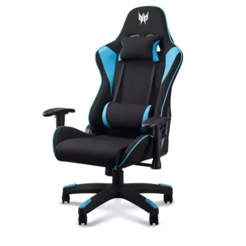 Universāls spēļu krēsls Acer PGC331 Melns/Blue, maks. slodze 120 kg, W690×D550×H138.5 cm