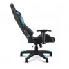 Universāls spēļu krēsls Acer PGC331 Melns/Blue, maks. slodze 120 kg, W690×D550×H138.5 cm