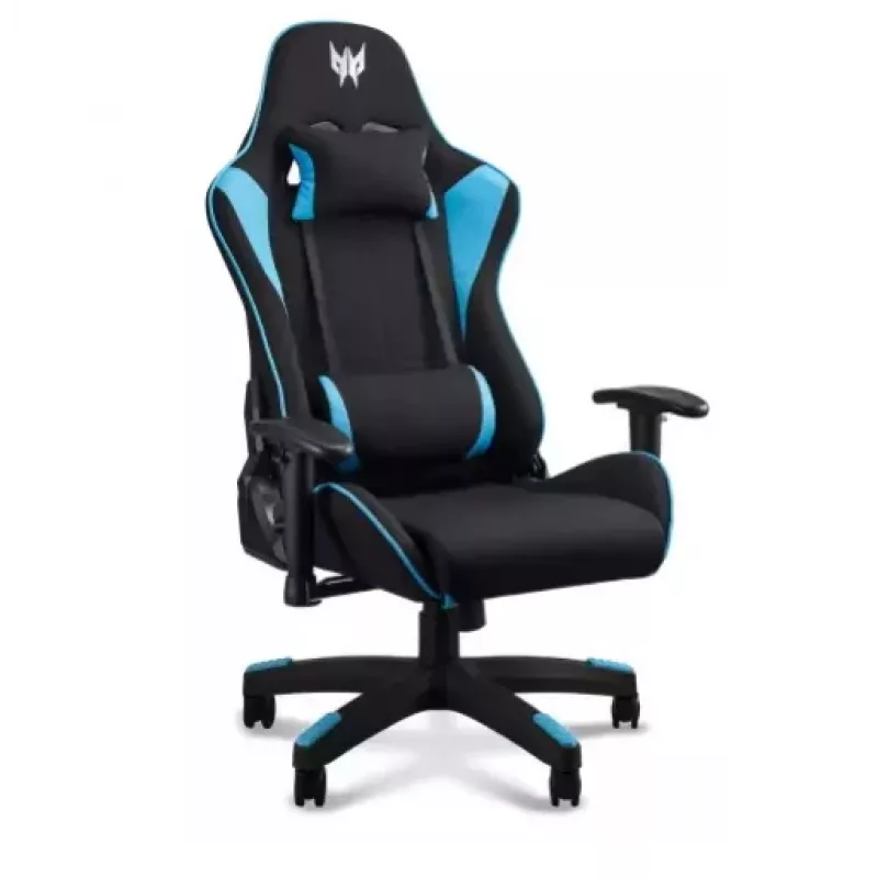 Universāls spēļu krēsls Acer PGC331 Melns/Blue, maks. slodze 120 kg, W690×D550×H138.5 cm